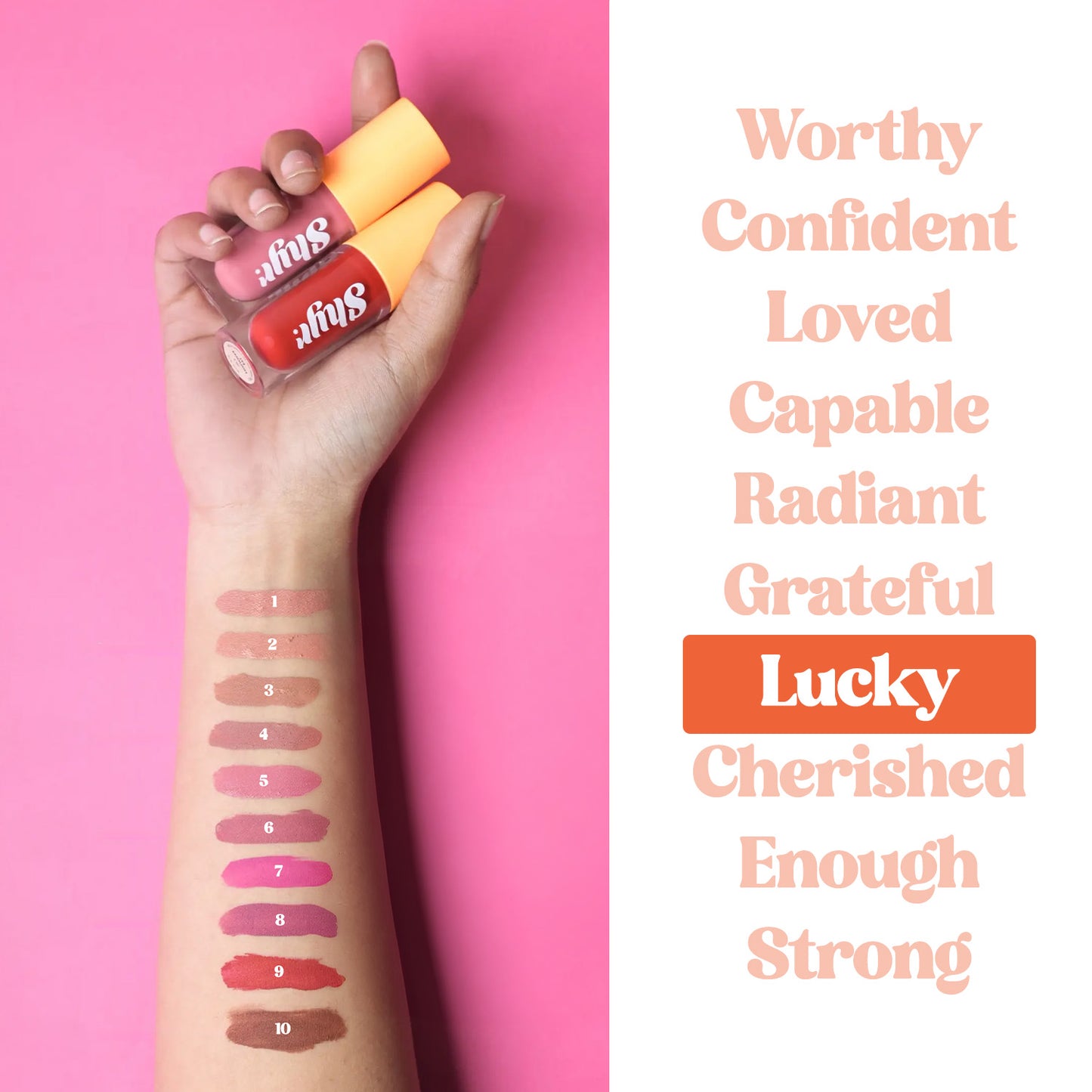 Matte For You - I’m Lucky / Vibrant Magenta Pink Matte Liquid Lipstick / 5 ML