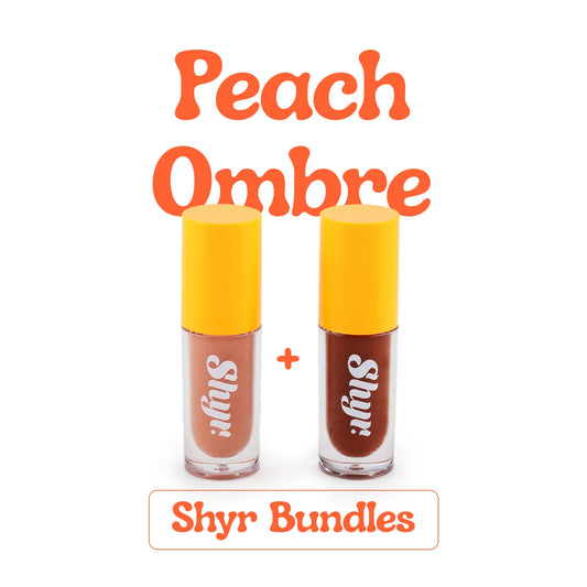 Peach Ombre - Peach Shades Lipstick: Confident and Strong