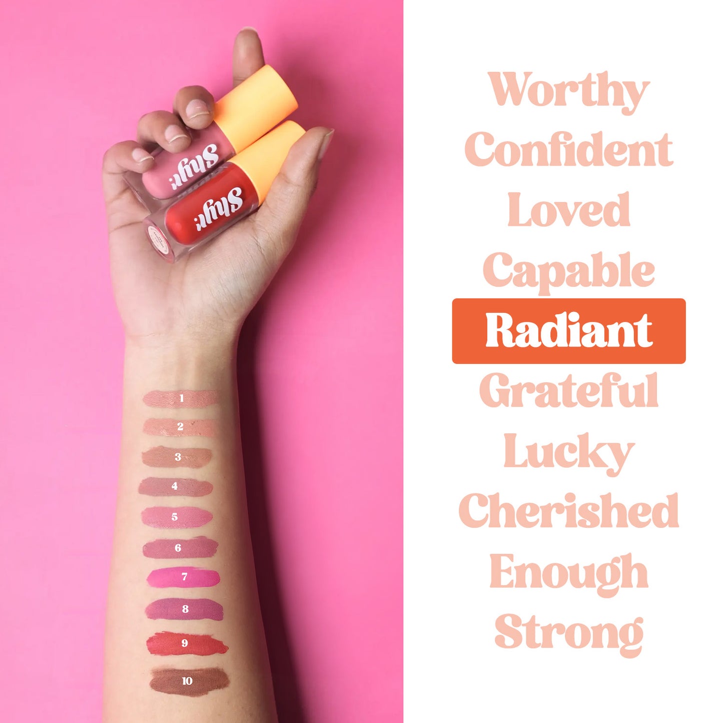 Matte For You - I’m Radiant / Peachy Pink Matte Lipstick / 5 ML